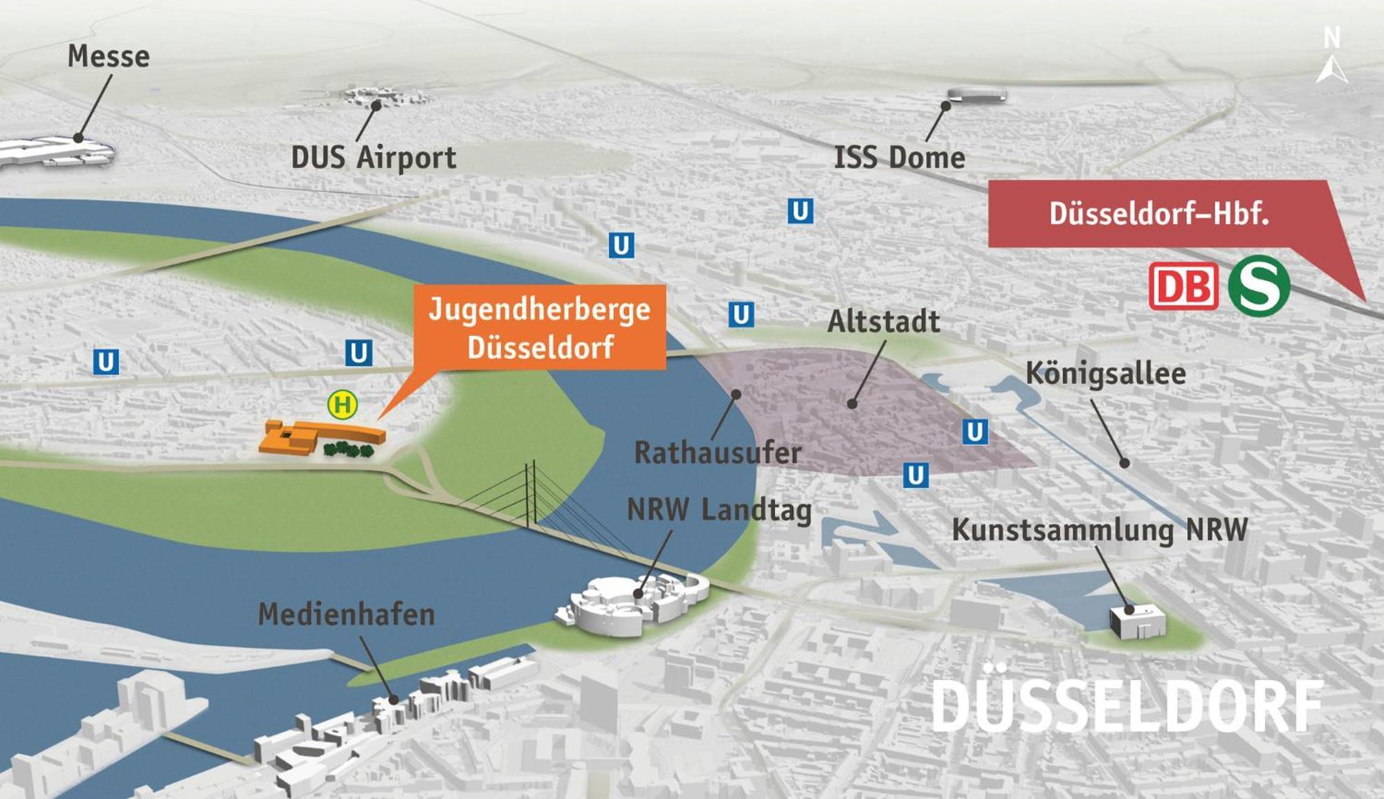 Jugendherberge Düsseldorf * Düsseldorf